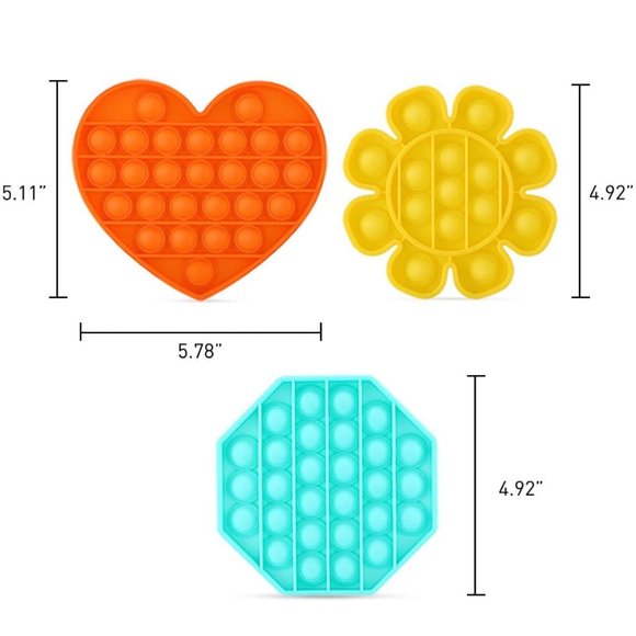 Push and Pop Sensory Bubble Toys - Picture 5 of 7